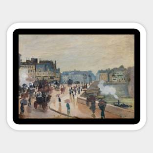 Pont Neuf - Claude Monet Sticker